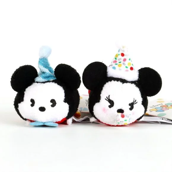 ディズニー Tsum Tsum 限定版 ミッキーとミニー Disney Tsum Tsum Lot Of 3 Figures Mickey Mouse And Minnie